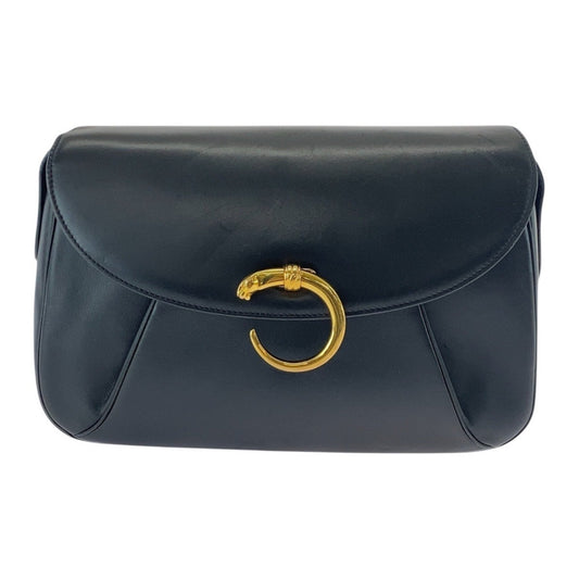 Cartier Black Leather Panthère