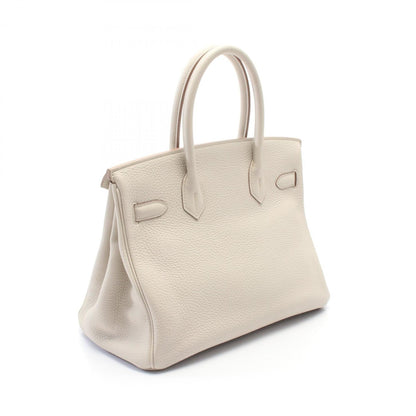 Hermès White Leather Birkin 30