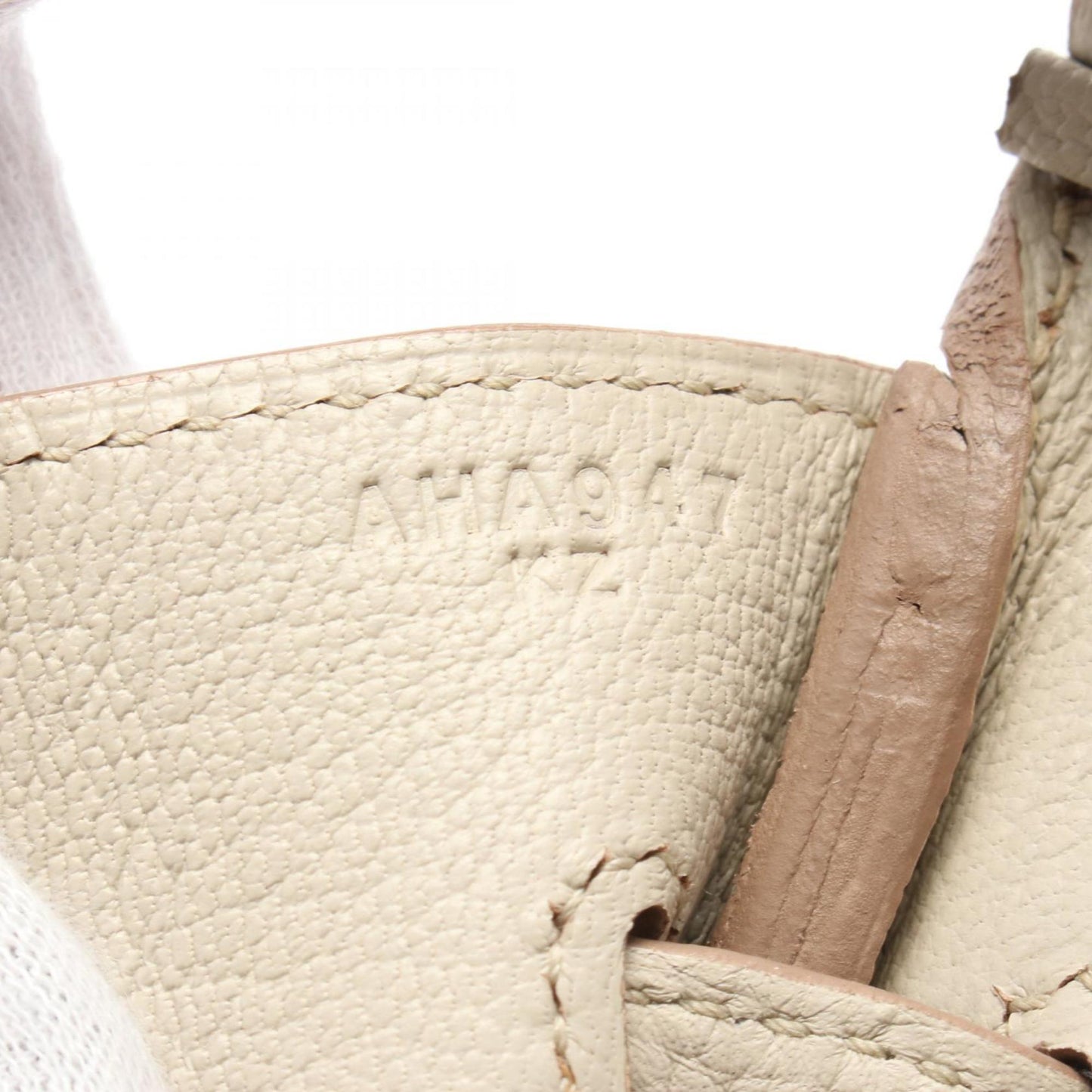 Hermès White Leather Birkin 30