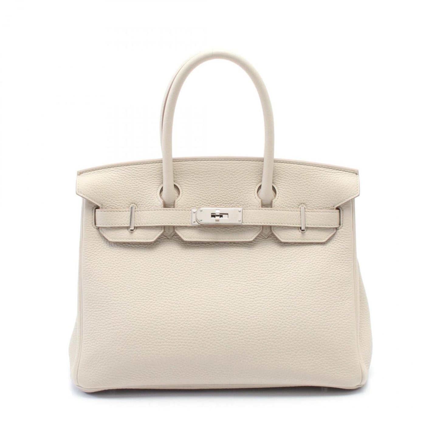 Hermès White Leather Birkin 30