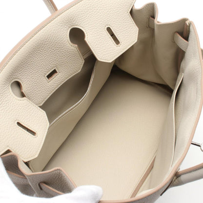 Hermès White Leather Birkin 30