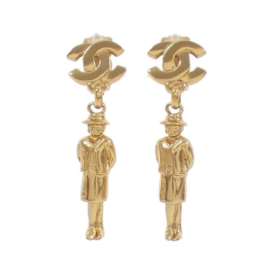 Chanel Gold Gold Plated Mademoiselle