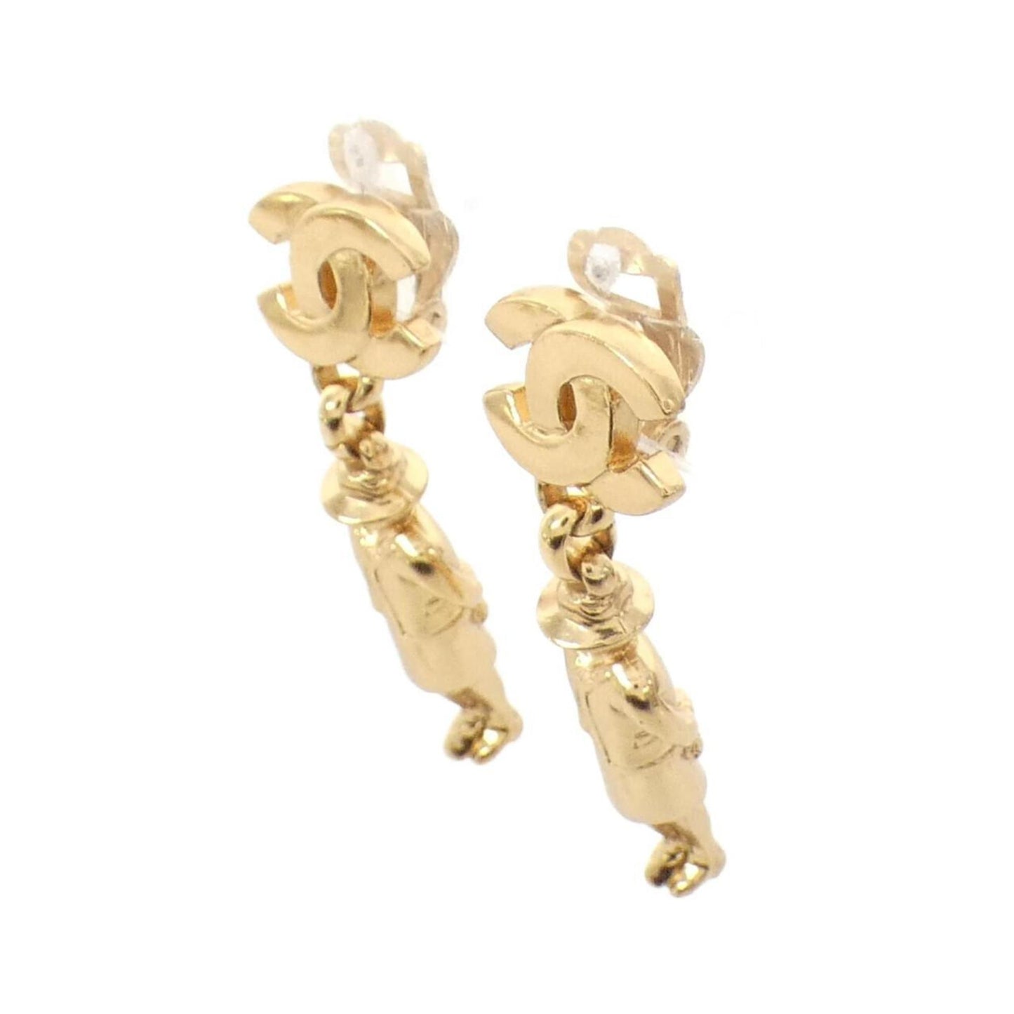 Chanel Gold Gold Plated Mademoiselle