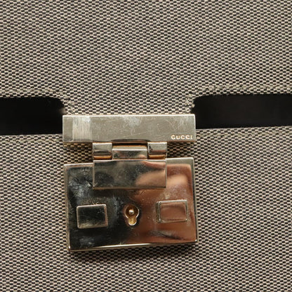 Gucci Brown Canvas Lady Lock