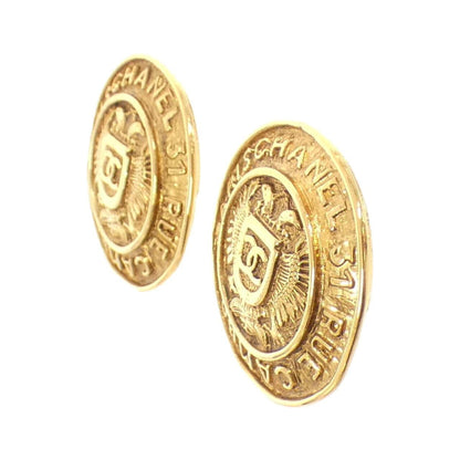 Chanel Gold Gold Plated Cambon