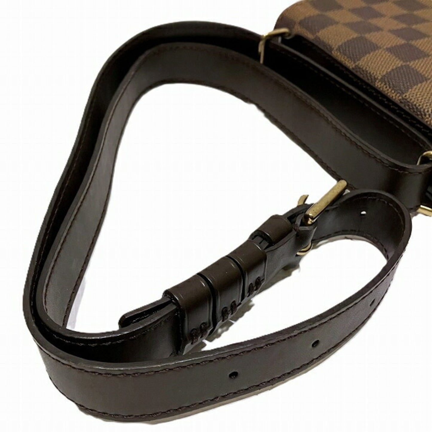 Louis Vuitton Brown Canvas Portobello