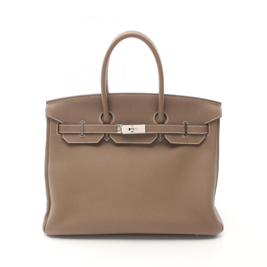 Hermès Brown Leather Birkin 35