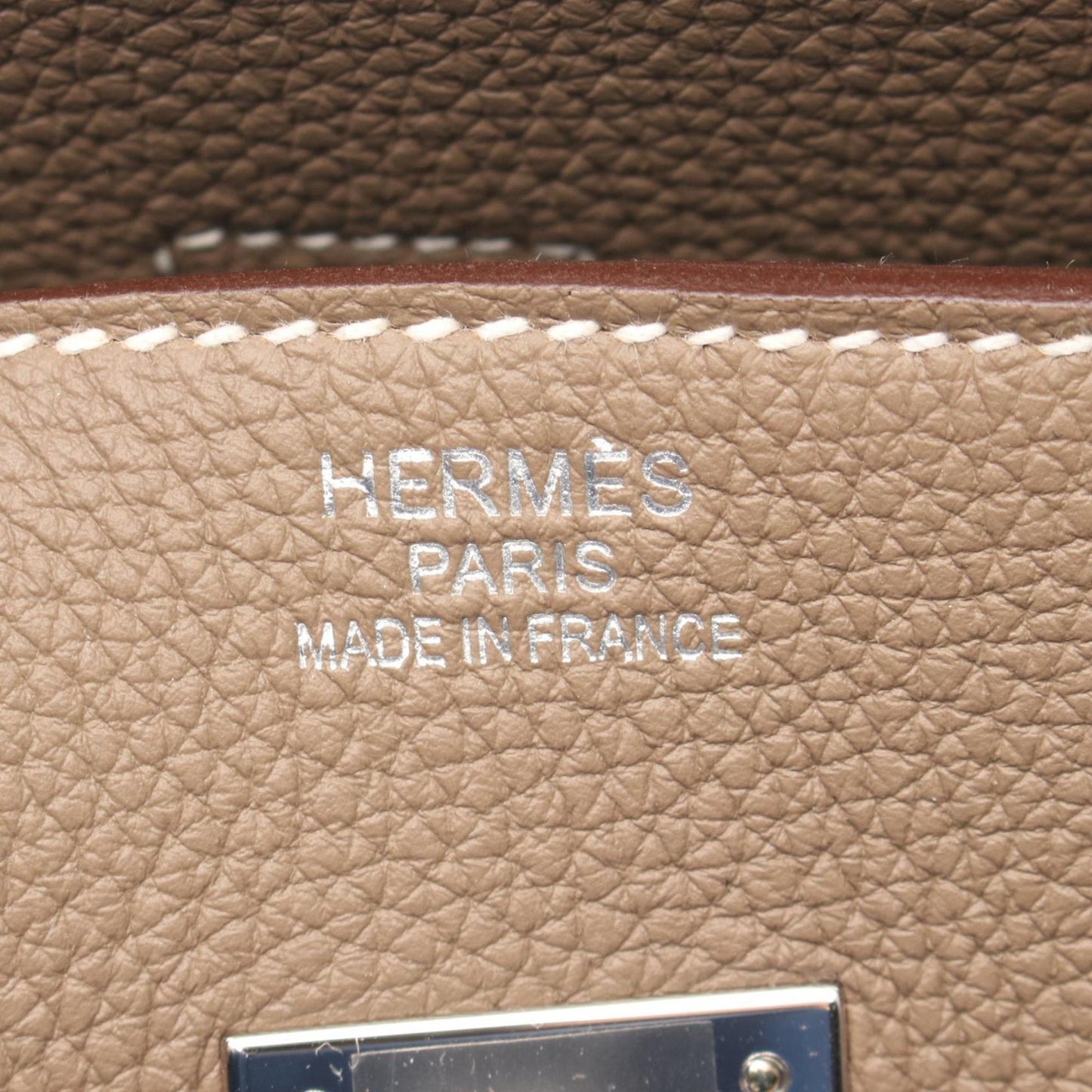 Hermès Brown Leather Birkin 35