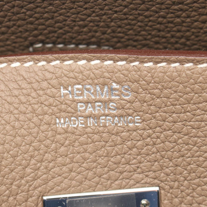 Hermès Brown Leather Birkin 35