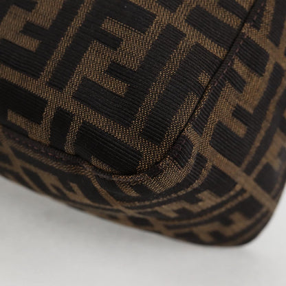Fendi Black Canvas Mamma Baguette