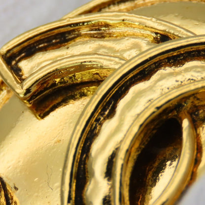 Chanel Gold Gold Plated Coco Mark