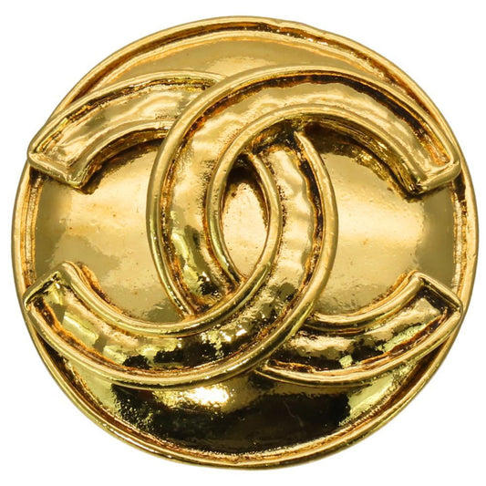 Chanel Gold Gold Plated Coco Mark