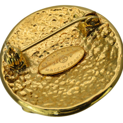 Chanel Gold Gold Plated Coco Mark