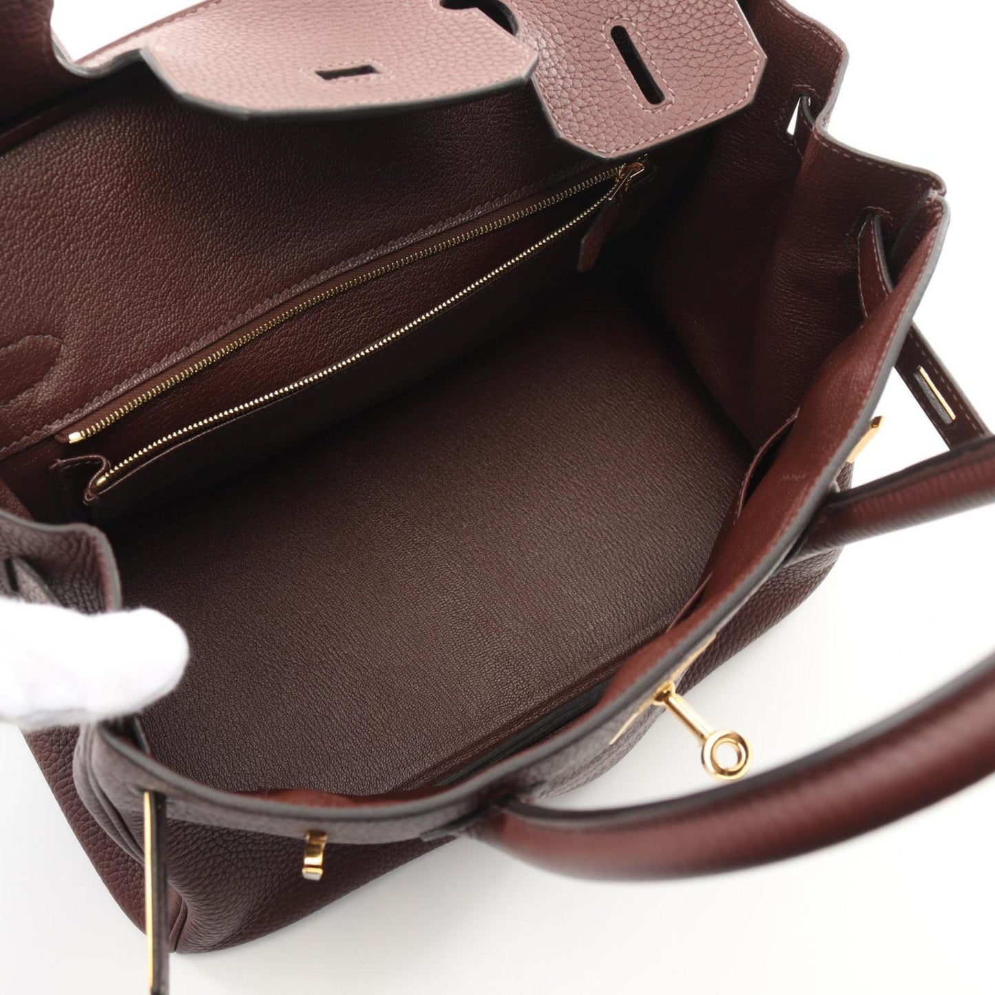 Hermès Brown Leather Birkin 25