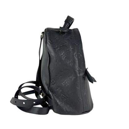 Louis Vuitton Black Leather Sorbonne
