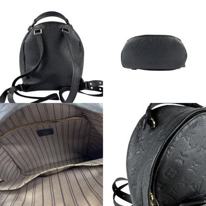 Louis Vuitton Black Leather Sorbonne