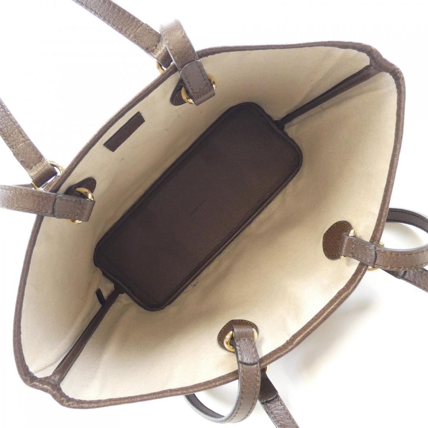 Gucci Brown Canvas Ophidia