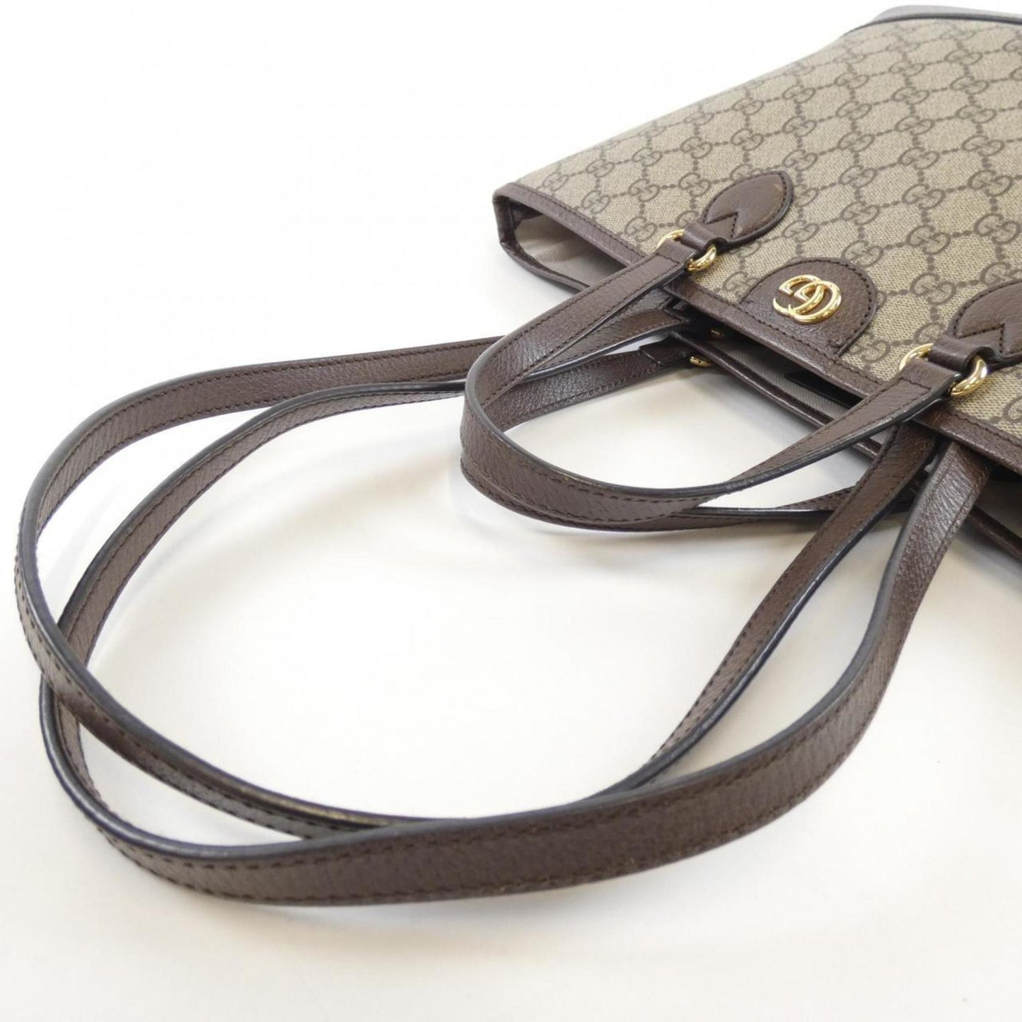 Gucci Brown Canvas Ophidia