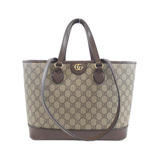 Gucci Brown Canvas Ophidia