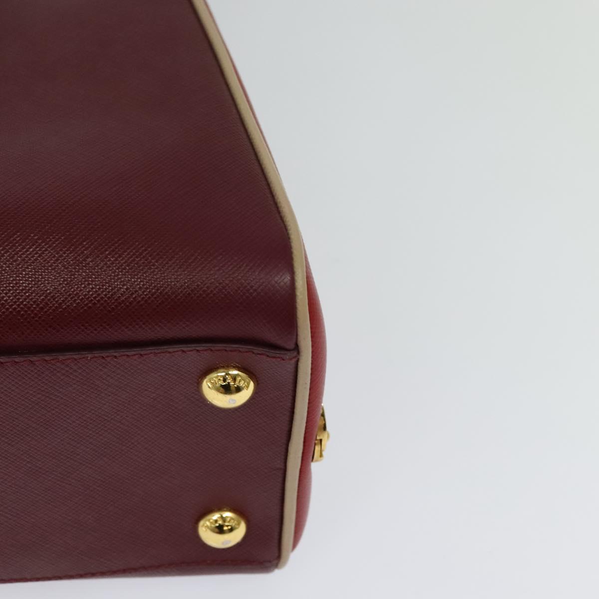 Prada Red Leather Saffiano
