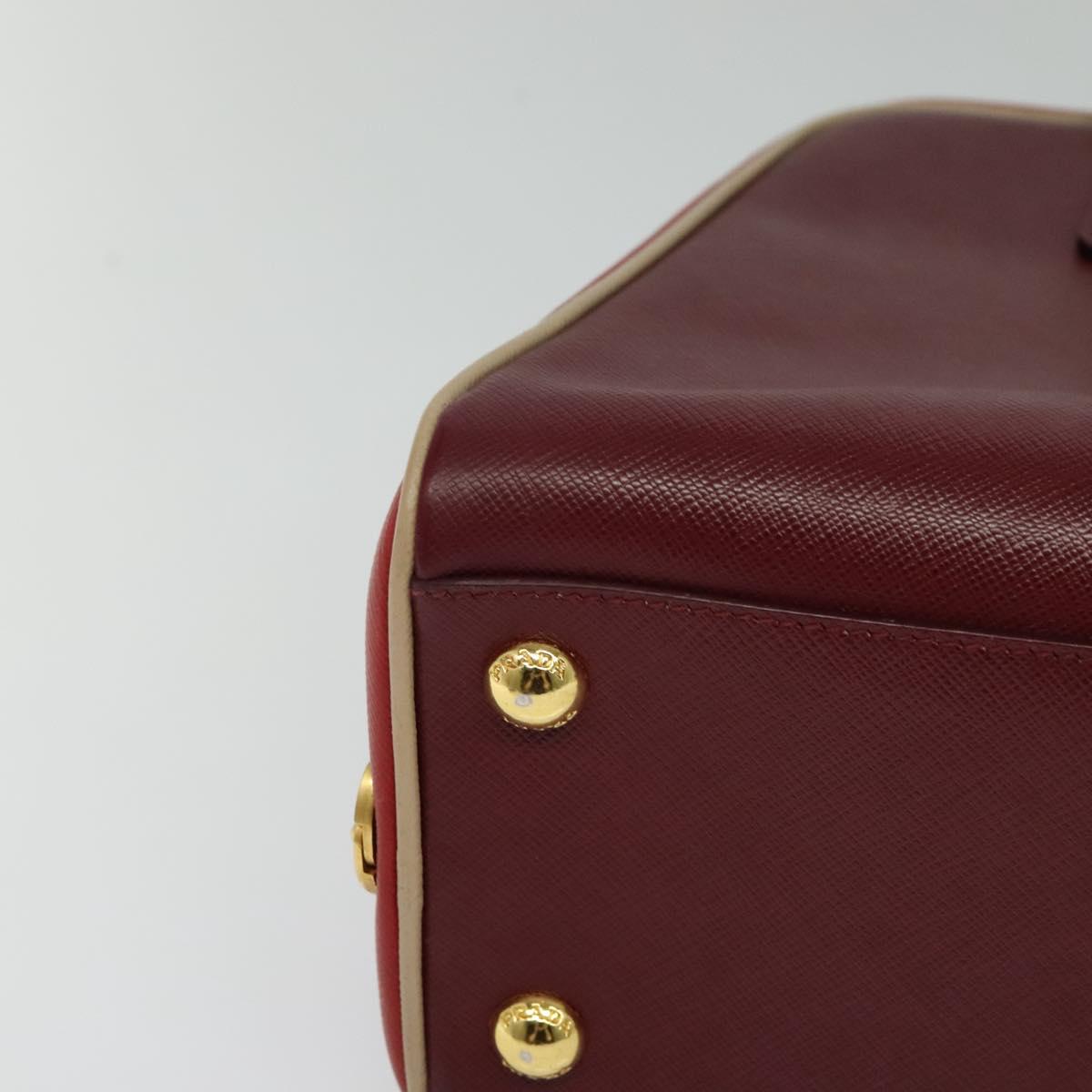 Prada Red Leather Saffiano