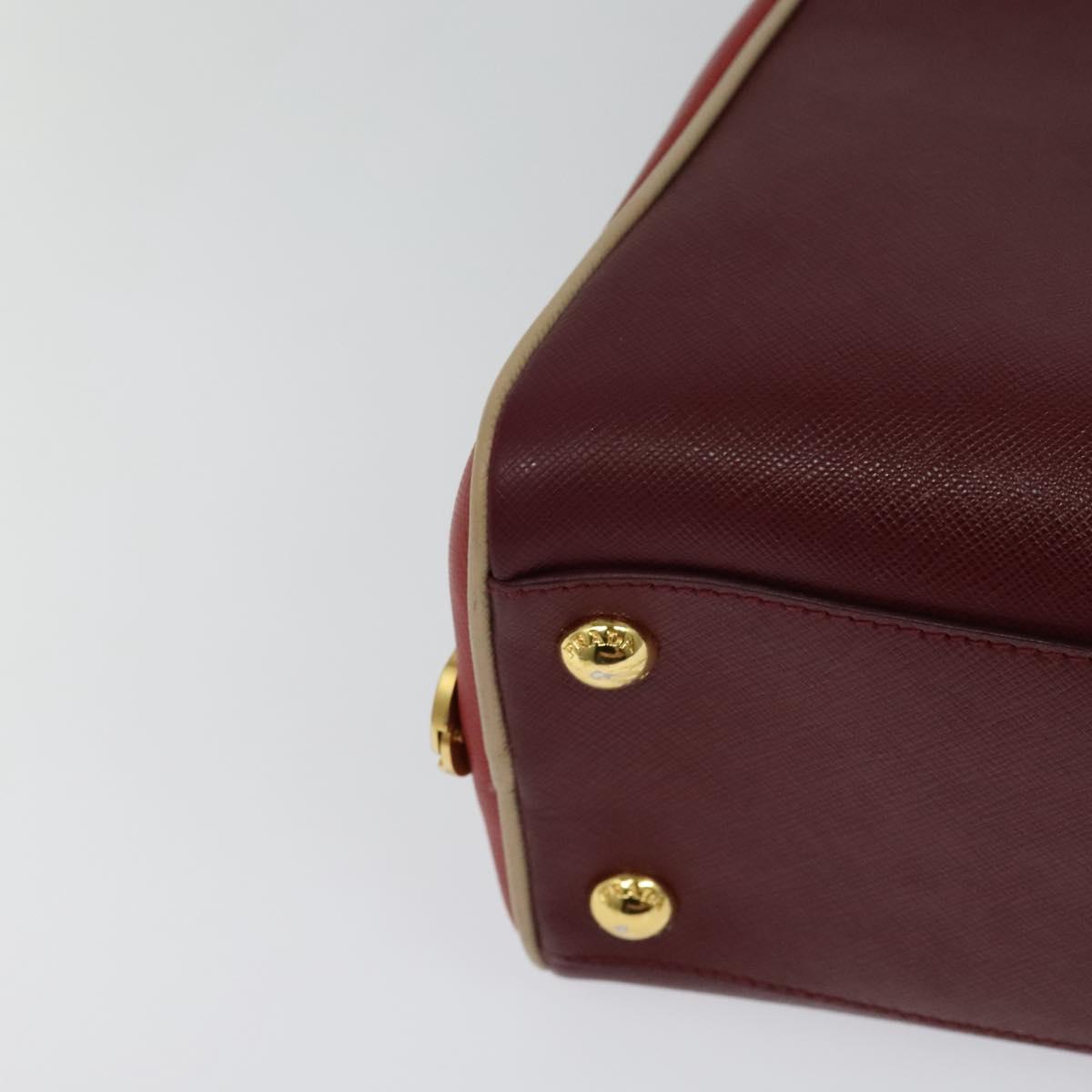 Prada Red Leather Saffiano
