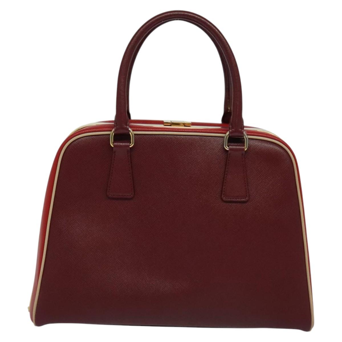 Prada Red Leather Saffiano