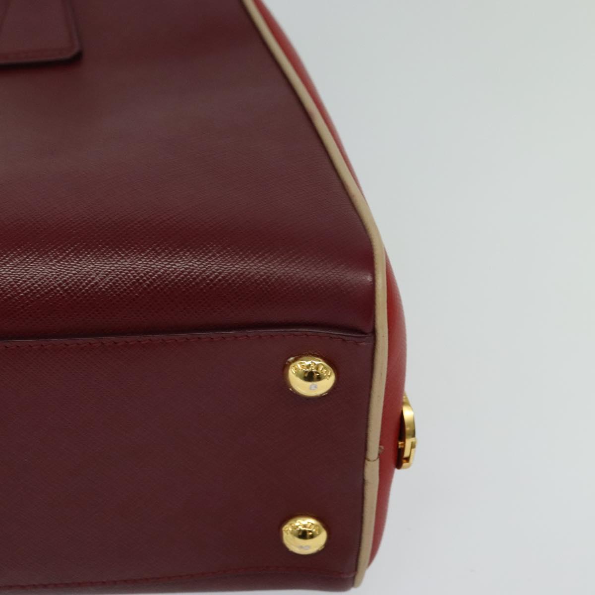 Prada Red Leather Saffiano