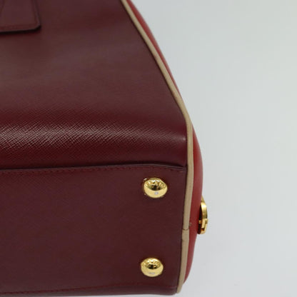 Prada Red Leather Saffiano