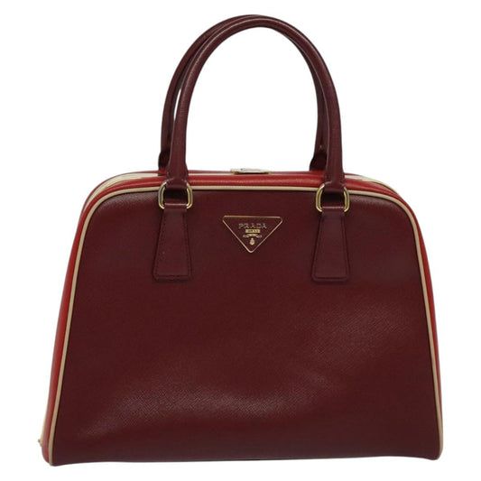 Prada Red Leather Saffiano