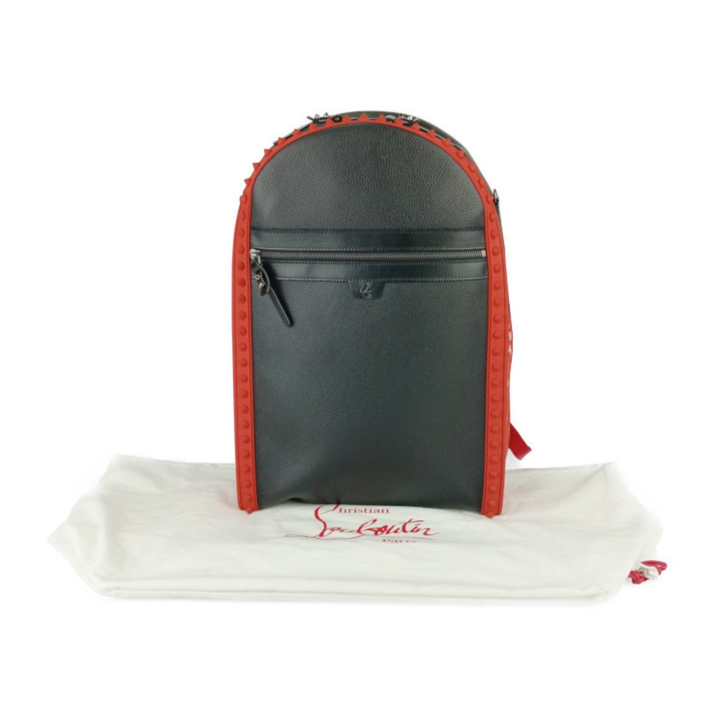 Christian Louboutin Black Calfskin Backpack