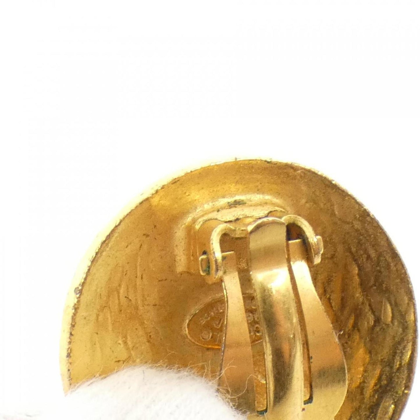 Chanel Gold Gold Plated Coco Mark