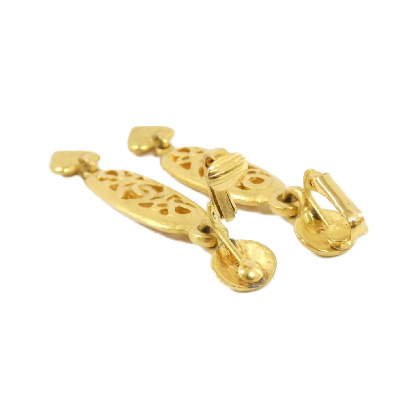 Chanel Gold Gold Plated Coco Mark