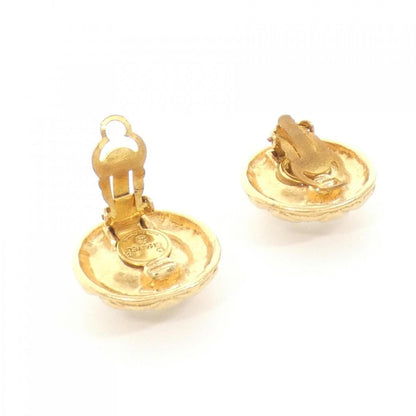 Chanel Gold Gold Plated Earring