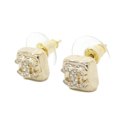 Chanel Gold Gold Plated Coco Mark
