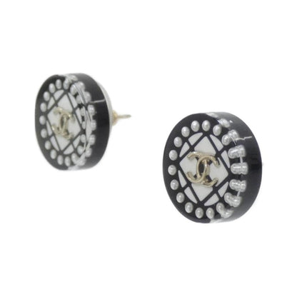 Chanel Gold Gold Plated Earring