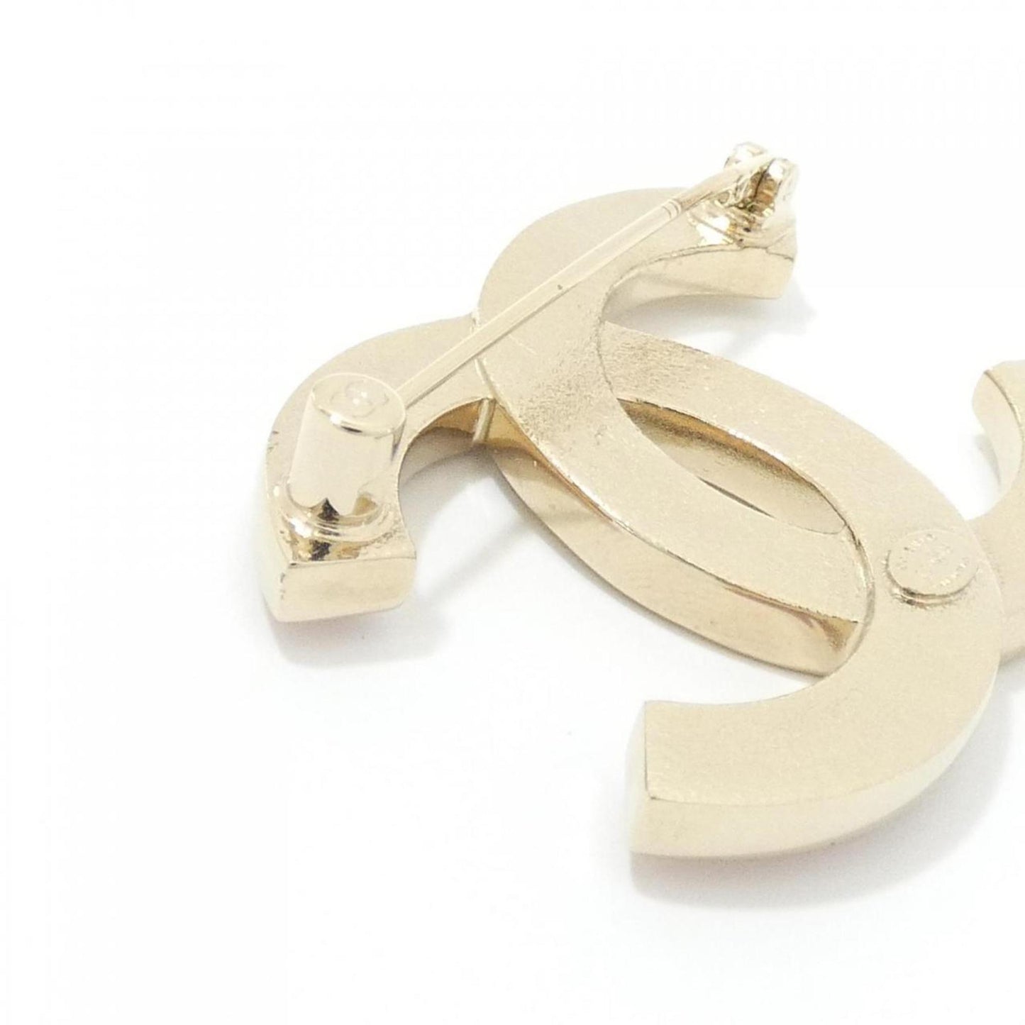Chanel Pink Gold Plated Coco Mark