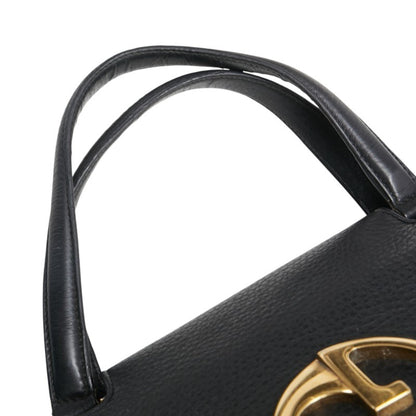 Gucci Black Leather Double G