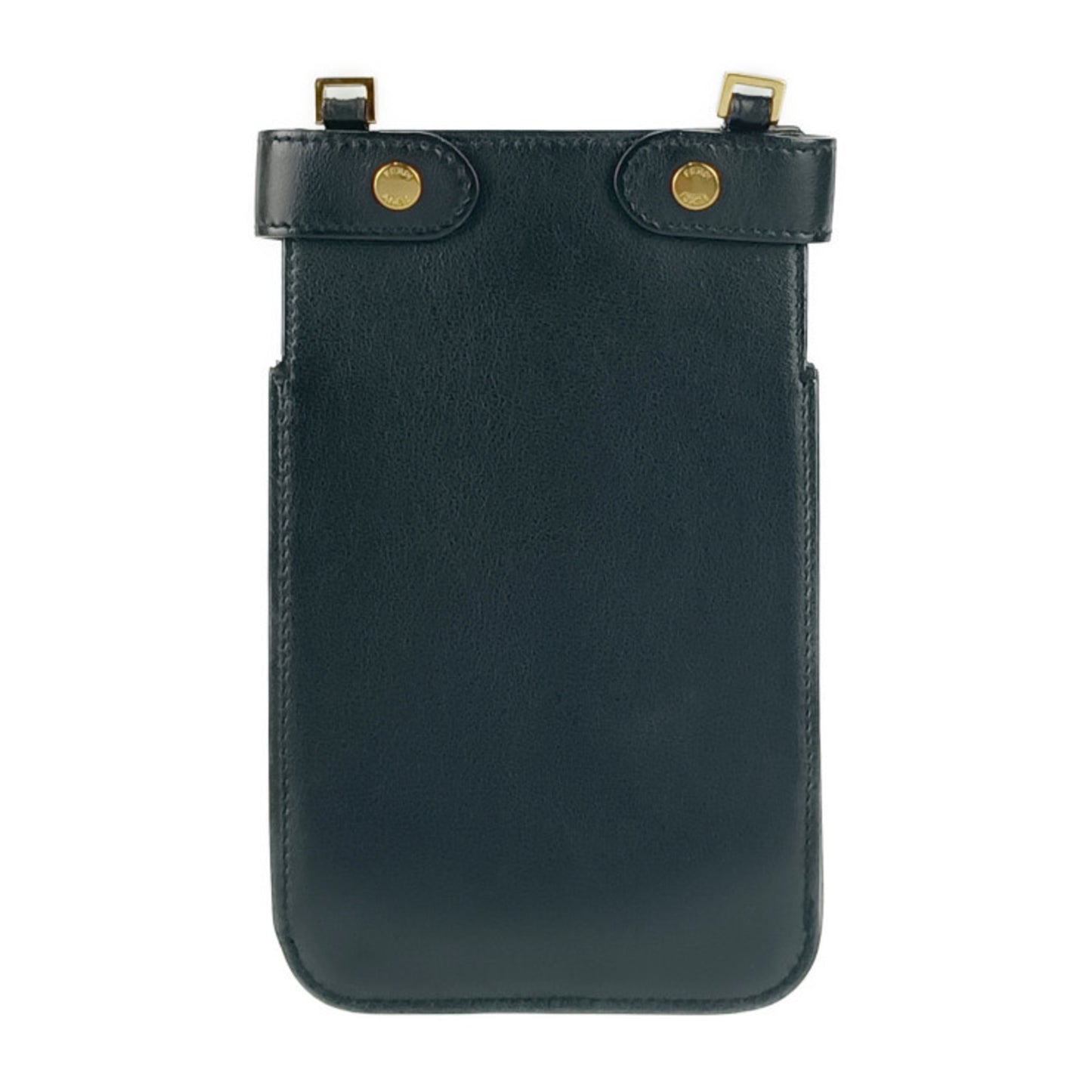 Fendi Black Leather Peekaboo