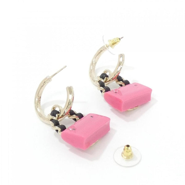 Chanel Gold Gold Plated Earring