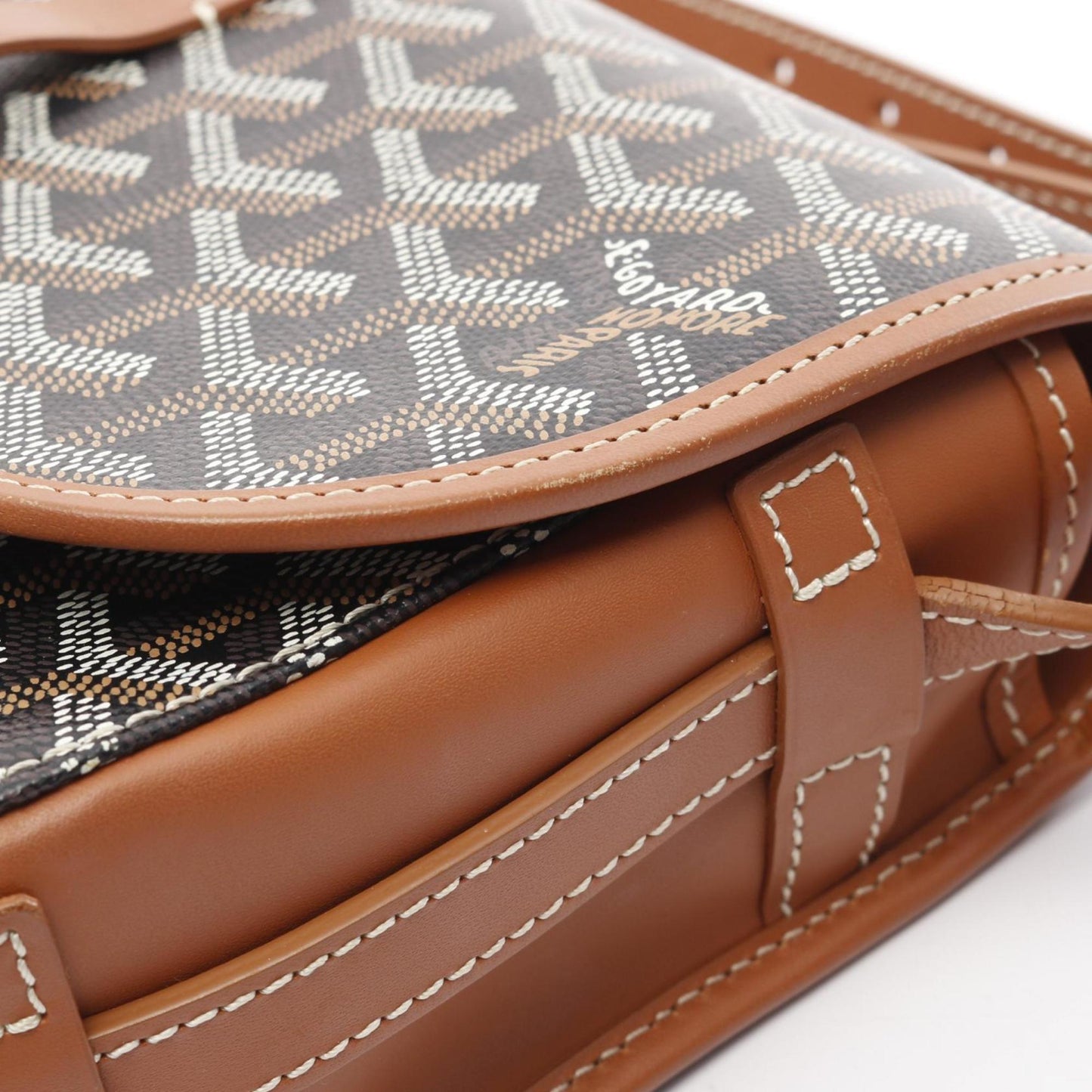 Goyard Black Canvas Belvedère