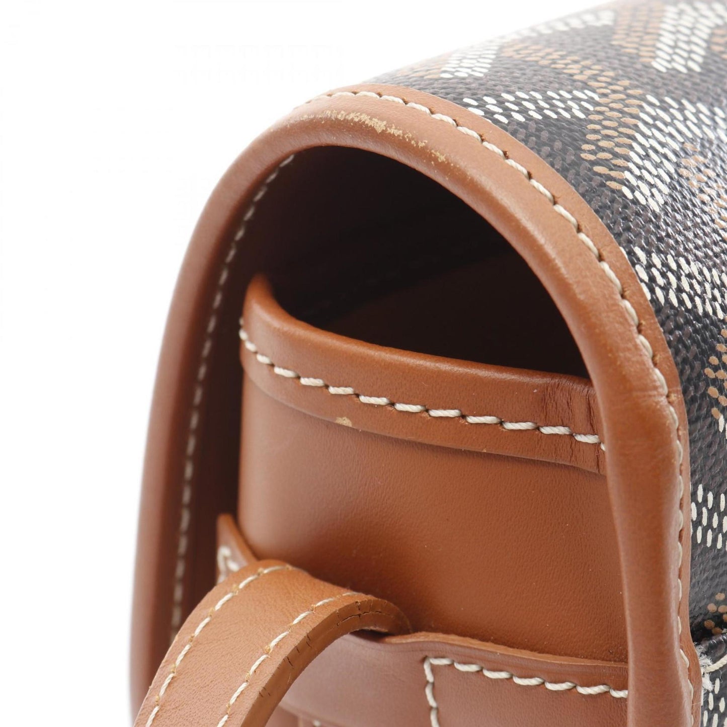 Goyard Black Canvas Belvedère