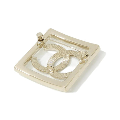 Chanel Gold Gold Plated Coco Mark
