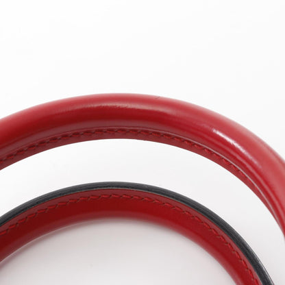 Louis Vuitton Red Leather Pont Neuf