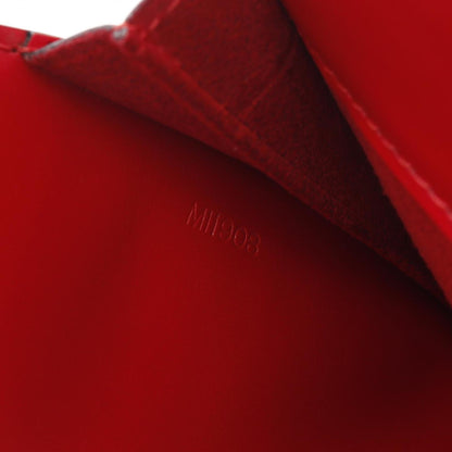 Louis Vuitton Red Leather Pont Neuf