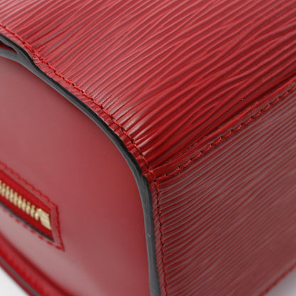 Louis Vuitton Red Leather Pont Neuf