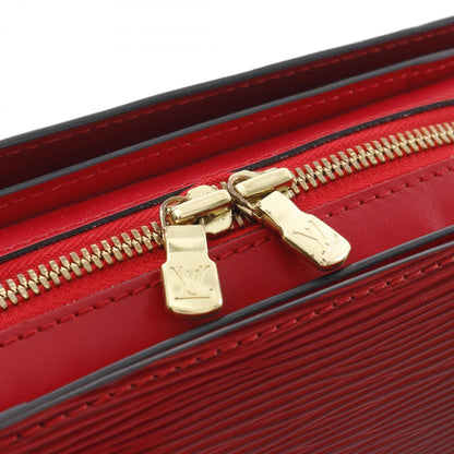 Louis Vuitton Red Leather Pont Neuf