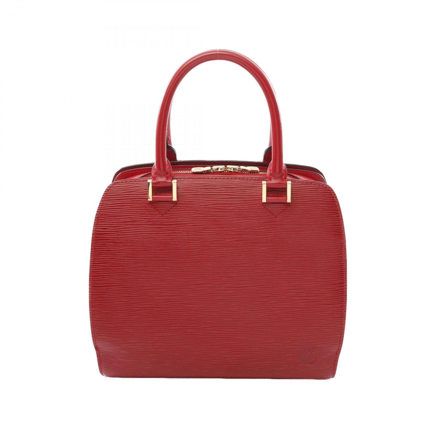 Louis Vuitton Red Leather Pont Neuf
