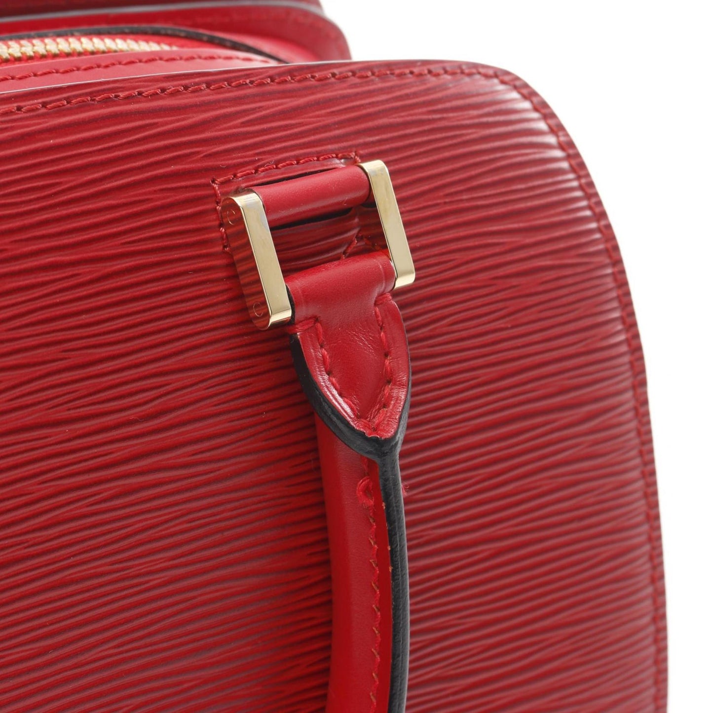 Louis Vuitton Red Leather Pont Neuf