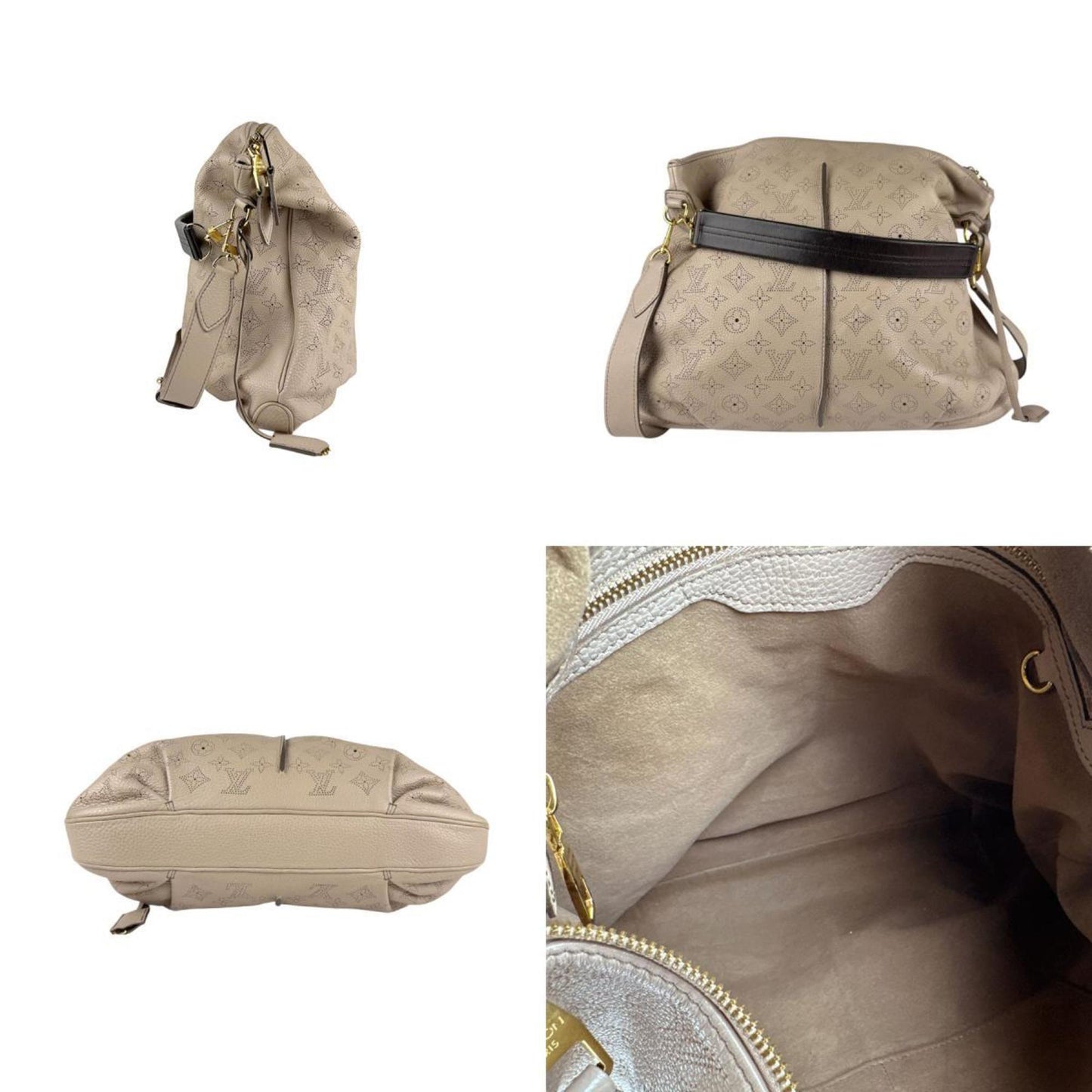Louis Vuitton Brown Leather Mahina